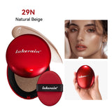 Dewy Glow Cream Cushion Foundation Hydrating 24H Long Lasting Moisturizer Natural Light Coverage Radiant Skin Finish Daily Portable Face Makeup Cosmetic