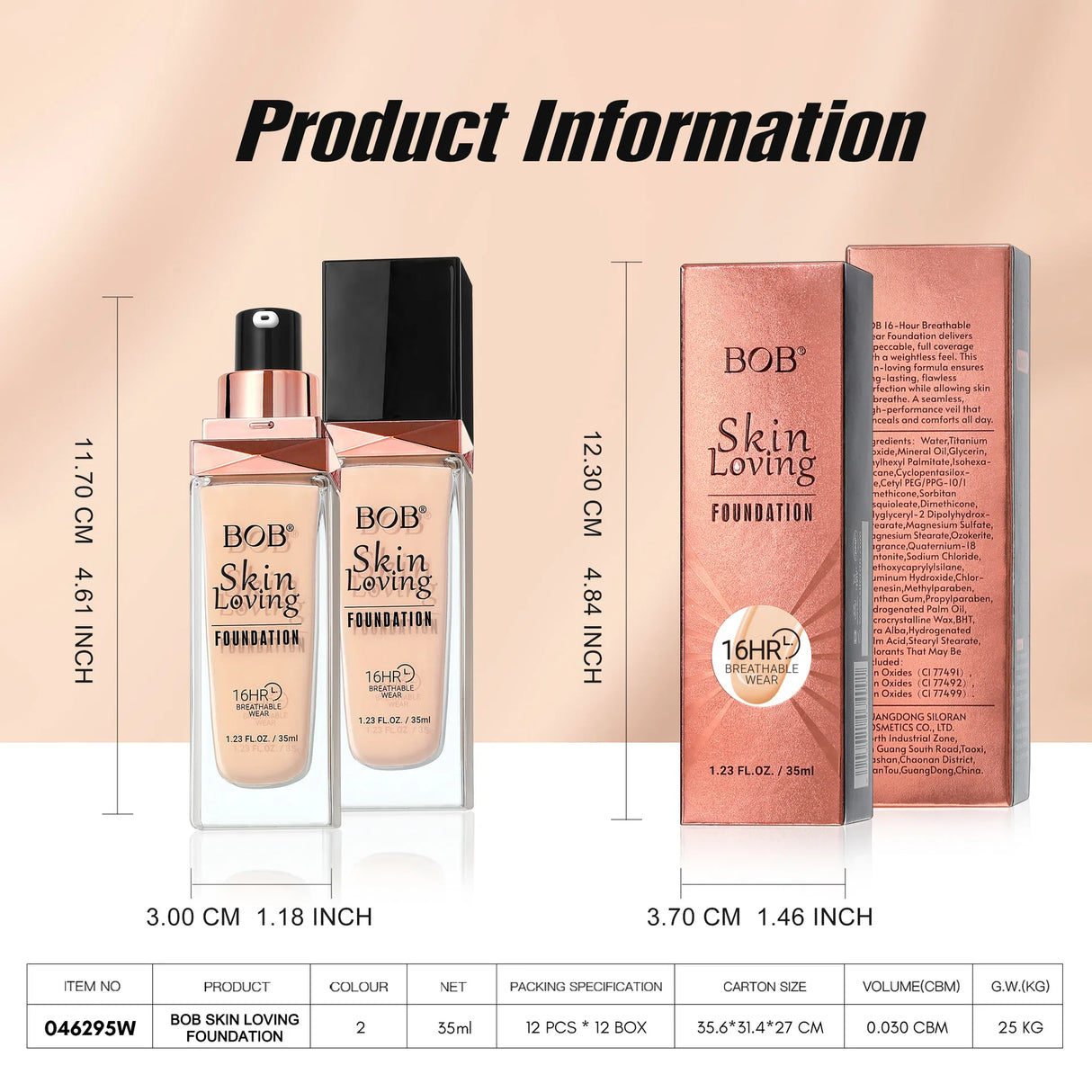 Holding Makeup Liquid Foundation, Lasting Concealer, Transparent Skin, Natural Moisturizing Foundation Make-up