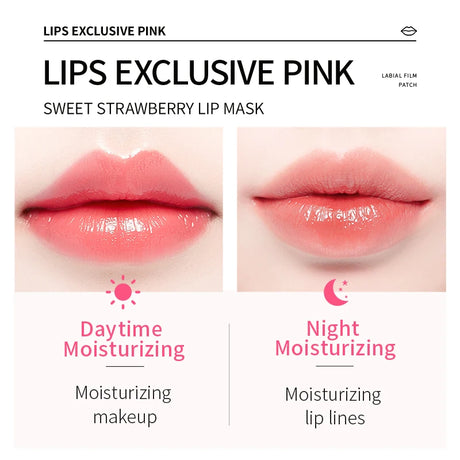 3/5/10/20/30pcs Pink Moisturizing Lips Mask Nourishing Hydrating Crystal Collagen Gel Lip Patches Lip Plumper Sexy Lip Skin Care