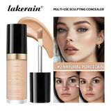 Lakerain 5-Color Waterproof Concealer Matte High Coverage Oil-Control Foundation For Acne Scars And Dark Circles Cosmetics