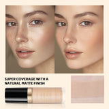 Lakerain 5-Color Waterproof Concealer Matte High Coverage Oil-Control Foundation For Acne Scars And Dark Circles Cosmetics