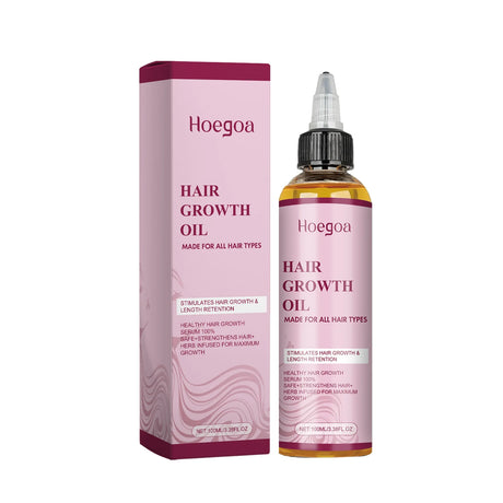 Hoegoa Ginger Rosemary Hair Growth Oil Deep Nourishment Improve Dryness Length Retention Intensive Repairing Hair Essential Oil