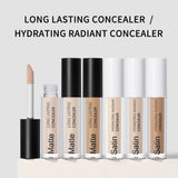 Dark Circles Acne Marks Cover Matte Face Concealer Brighten Skin Tone Repair Makeup Cosmetic for Women Daily