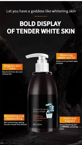 250ml Volcanic Mud Skin Care Body Wash Brightening Skin Tone Deep Cleansing Body Wash