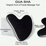 7/4/3Pcs Shower Body Care Set Long Handle Silicone Back Brush Hair Scalp Massager Exfoliate Face Roller Gua Sha Massage Tools