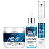 SEYHZE Facial Skincare Kit 3pcs with Eye Essence Moisturizing Cream And Serum - Tightening Lifting Even Skin Tone Deep Hydration
