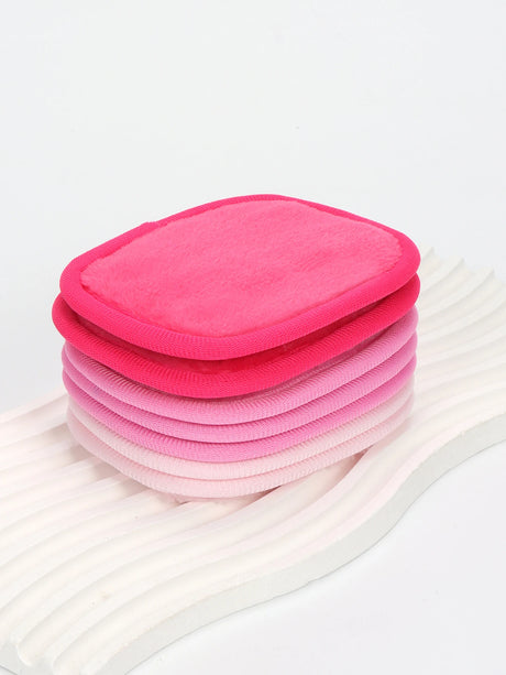 810 Makeup Remover Wipes Gradient 7Pcs, Machine Washable, Reusable Makeup Remover Tools for All Skin Types