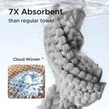 Golden turtle velvet dry hair towel saves time and effort at home for women to take a shower and wash their hair