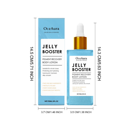 Jelly Booster Pigment Booster Recovery Body Lotion,Nicotinamide Visual Brightening Serum,Hydration Moisturizing,Fade Dark Spots