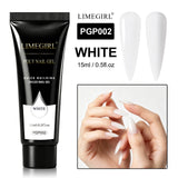 LIMEGIRL 25Colors Poly Extension Nail Gel For Nails Art Acrylic Manicure Design UV Varnishes Semi Permanent Quick Extension Gel