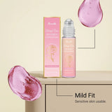 Women‘s Rose Perfume Rollerball, Light & Elegant Scent, Long Lasting & Portable for Day & Date, Fresh Natural Fragrance Gift