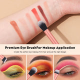 16PCS Professional Makeup Brush Set Premium Synthetic Eyeshadow Contouring Foundation Highlight Setting Powder Eyeliner Blending
