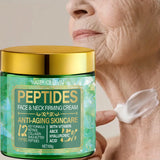 Peptides Face & Neck Firming Cream (12 Formulas), Retinol-Infused, Moisturizes for Anti-Aging Softness