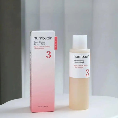 200ml Original Numbuzin No.3+ Super Glowing Serum Toner Niacinamide Brightening No.5+ Vitamin Boosting Essential Toner Face Care
