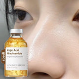 2026 Kojic Acid Niacinamide Brightening Ampoule Lighten Spots Fade Fine Lines Increasing Elasticity Smooth Soften Skin Care 1PCS