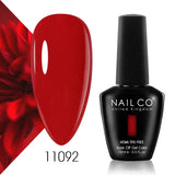 NAILCO 15ml HEMA FREE TPO FREE Top Base Coat Nail Gel Polish Supplies Vernis Semi Permanent Nail Art Manicure Gel Ongle UV Nails
