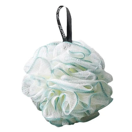 Bath Shower Loofah Sponge, 1 PCS Shower Sponge Cleaning Bath Loofa Body Scrubber Balls, Bathing Sponges for Women and Men, Green