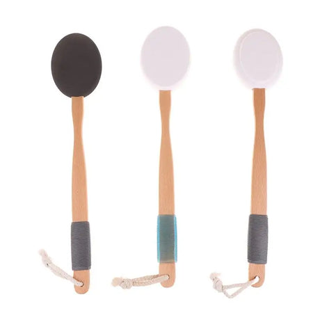 New Multi-Function Lotion Sunscreen Ointment Applicator Silicone Long Handle Body Cleaner Shower Brush Sunscreen Back Applicator