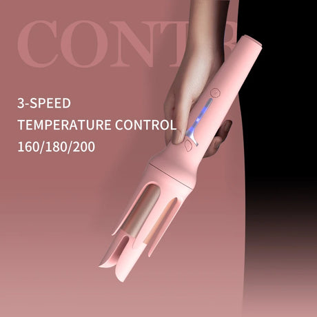 Automatic Curling Iron 32 mm Big Roll Anion  Ceramic Hair Curler 4-Speed Adjustable  Fast Heating Fashion Styling Tools