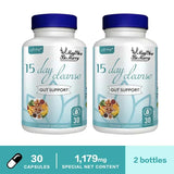 15 Day Cleanse and Detox - Supports Intestinal & Digestive Health, Relieves Bloating, Replenishes Energy, and Improves Immunity