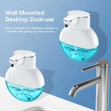 Smart Automatic Foam Soap Dispenser and Gel Hand Washing Liquid Detergent Machine Wall-Mounted USB Rechargeable