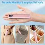 Convenient Handheld Nail Dryer Lamp UV/LED Nail Curing All Gel Polish Nail Art Tool USB Rechargeabl Quick Dry Nail Lamp