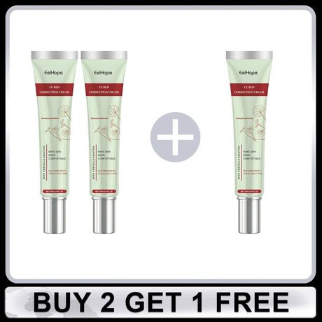Centella Asiatica CC Cream Full Coverage Oil Control Brighten Skin Tone Long Lasting Cover Pores Moisturizing BB Cream Makeup