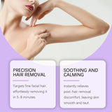 Body Hair Removal Cream Spray Aloe Vera Moisturizing Skin Soothing Hair Growth Inhibitor Shea Butter Hair Removal Mousse 140ml