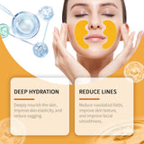 Wrinkle Removal Patch Hyaluronic Nasolabial Folds Face Lifting Sticker Firming Forehead Fine Lines Gel Anti-Aging Collagen Mask