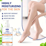 GSWP 60% Urea Moisturising Hand and Foot Cream, Containing Salicylic Acid, Protects and Nourishes Hands and Feet. 250g/500g