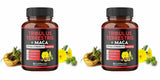 Tribulus Terrestris + Maca Root Extract Supplement Supports Energy Vitality Natural Herbal Health Non-GMO 90 Vegan Capsules