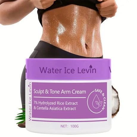 Sculpt & Tone Arm Firming Cream 100g, with 7% Rice Extract & Centella, Body Moisturizer for Skin Tightening, Fast Shipping