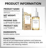 Centella Asiatica Soothing Serum 55ml - Madagascar Formula Calms Sensitive Skin, Supports Acne Care & Deeply Moisturizes.