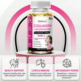 Glutathione Collagen Capsules, Antioxidant, Skin Whitening, Deeply Nourish Skin, Hair & Nails, Support Anti-Aging & Joint Health