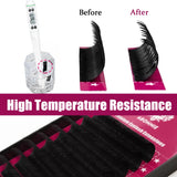 Abonnie B/C/CC/D Classic Individual Eyelashes Extensions Fluffy Volume Lashes Supply All Size Cilios L