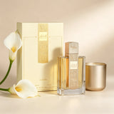 YARA LATTAFA Angham Eau De Parfum 100ML With Original Gift Box Long Lasting Warm Soft Floral Woody Fragrance Unisex Perfume Clear Square Bottle Gold Musical Note Cap Elegant Scent Wedding Holiday Gift for Men Women