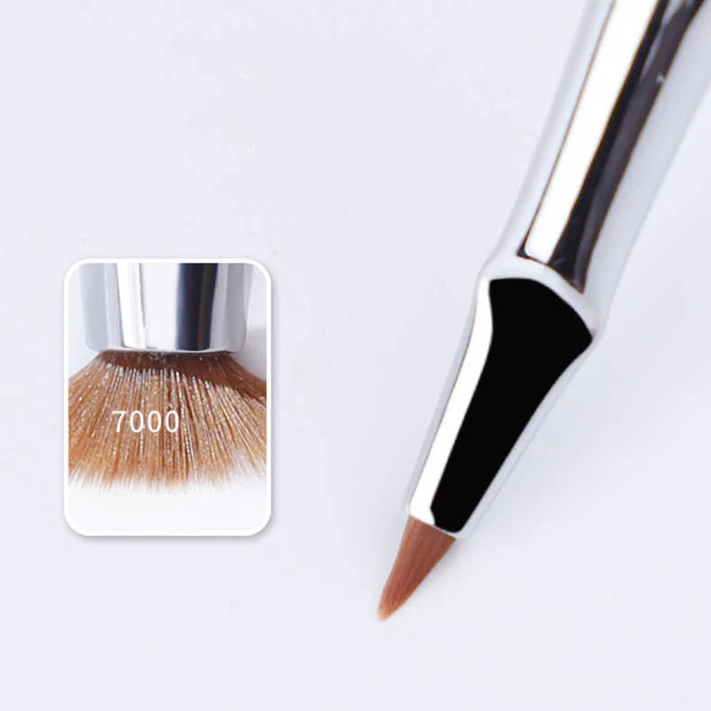 LOYBJ Bend Head Eyeliner Brush Eye Detail Makeup Brush Under Eyes Tear Trough Concealer Brush Women Fine Liner Beauty Maquiagem