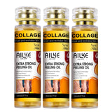 AILKE Collagen Yellow Peeling Oil For All Skin Types, Stretch Mark Removal, Lightening , Improve Rough Skin, Gentle Exfoliation