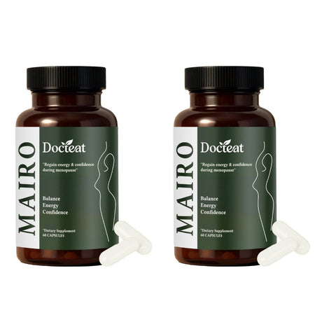 Women Menopause Daily Wellness Supplement Synbiotic Moringa Turmeric Botanical Blend Balance Energy Confidence 60 Capsules