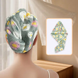 1 Piece of Flower Patterned Dry Hair Towel, Soft and Absorbent, Cute and Charming Dry Hair Cap, Easy to Wear and Not Easy to Fal