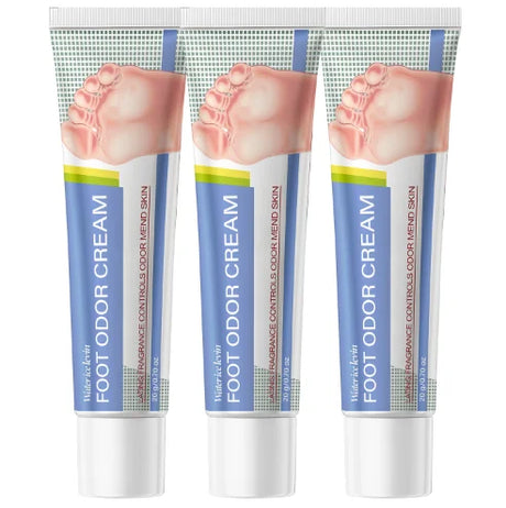 Foot Odor Control Cream - Long Lasting Fragrance, Moisturizing Foot Cream with Retinol & Collagen for Soft Feet
