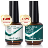 Nailpop Pro Soft Nail Tips Gel Glue 20g Adhesive Fake Nails Long Lasting Soak Off UV Gel Nail Polish Manicure Products for Nails