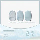 MN 12ML Selling Mint Mambo Gel Nail Polish ilky Green Blue-green Series Gel Polish Blue Nails Green Nail Summer Nail Spring Nail