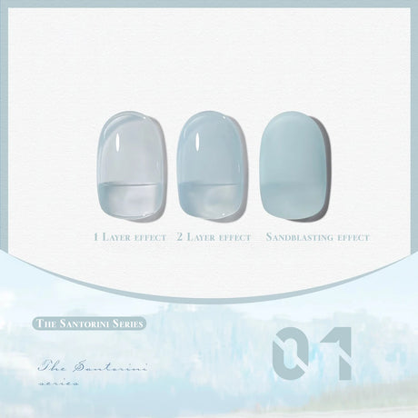 MN 12ML Selling Mint Mambo Gel Nail Polish ilky Green Blue-green Series Gel Polish Blue Nails Green Nail Summer Nail Spring Nail