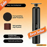 Electric Callus Remover with 3 Speeds & LCD Display, Fast Charging for Home Foot & Hand Care