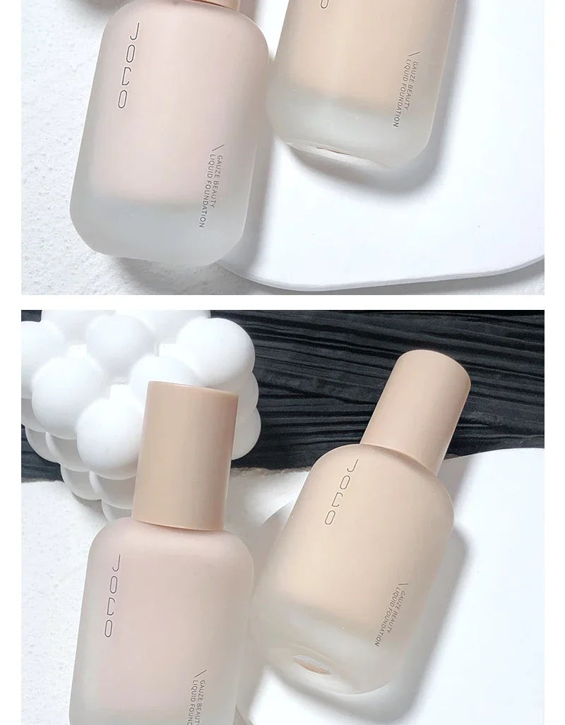 JOCO Liquid Foundation Oil Control Moisturizing Makeup Concealer Refreshing Natural Clear Waterproof Longlasting Face Makeup Hot