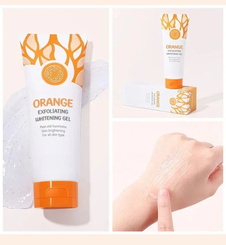 Orange Exfoliating Gel Dead Spot Remover Brighten Peeling 50g Gentle Repair Scrub Whiten Hydrating Moisturizer Korean Skin Care