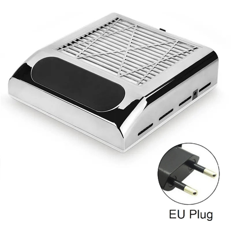 Nail Dust Collector Manicure Machine Tools Strong Power Nail Vacuum Cleaner With Remove Filter Nail Extractor Fan Nail Art Tool
