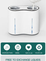 Double-Head Touchless Foam/Gel Infrared Induction Electric Automatic Senor Soap Dispenser Wall-Mounted Hand Washing Pump Machine