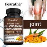 Glucosamine Chondroitin MSM – Joint Support Supplement for Women and Men with Glucosamine Sulfate for Cartilage and Flexibility